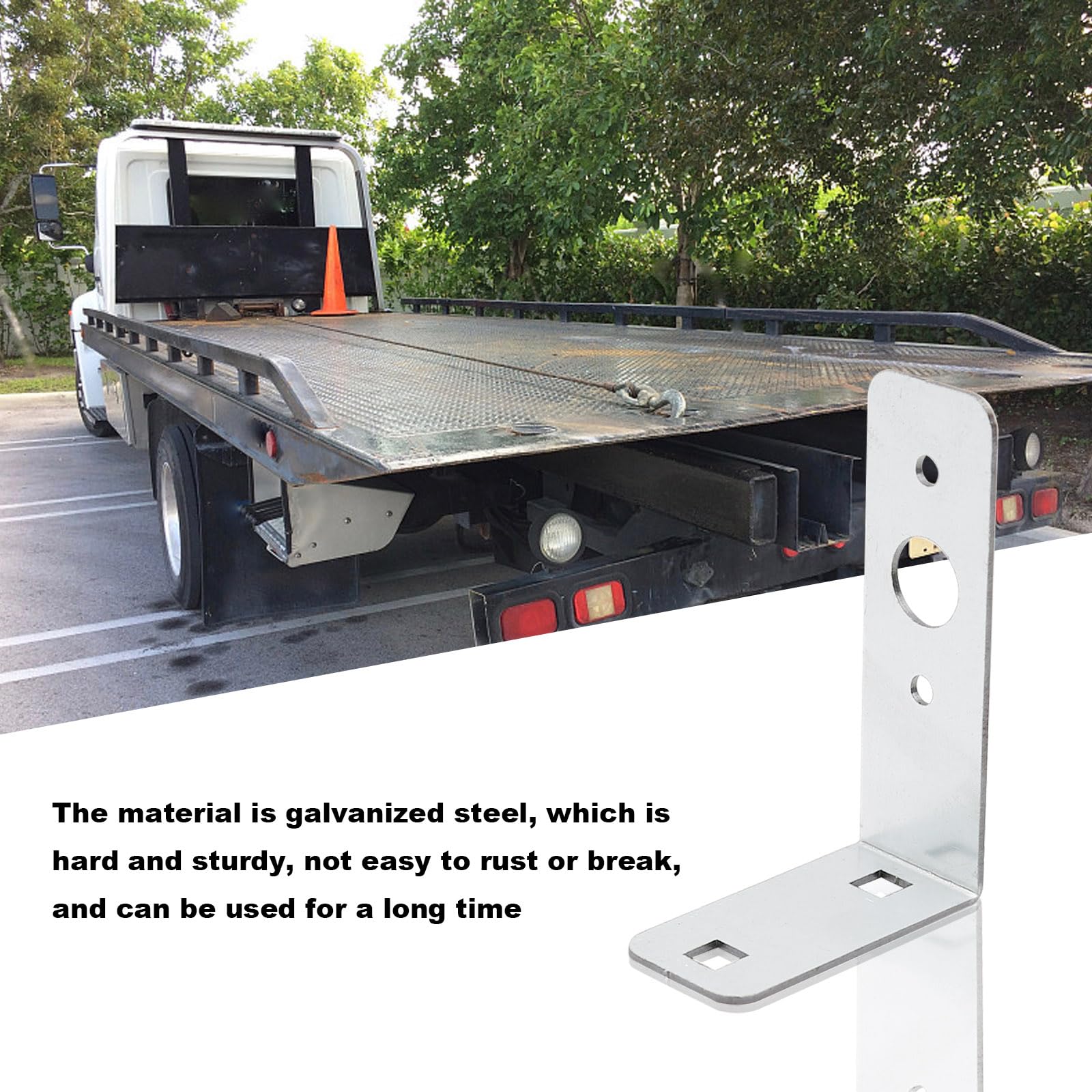 Lot De 2 Supports De Tringle à Rideau Robustes En Acier Inoxydable De 19 Cm De Diametre Noirs Avec Vis 97234396