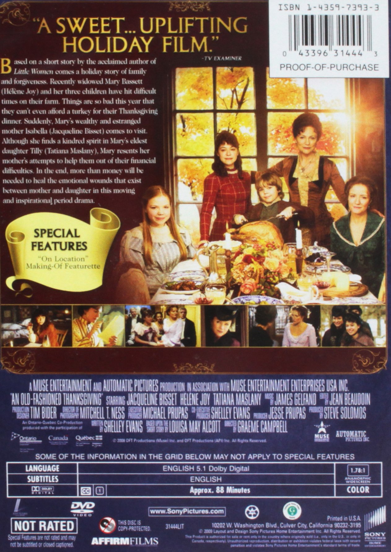 Amazon.com: An Old-Fashioned Thanksgiving