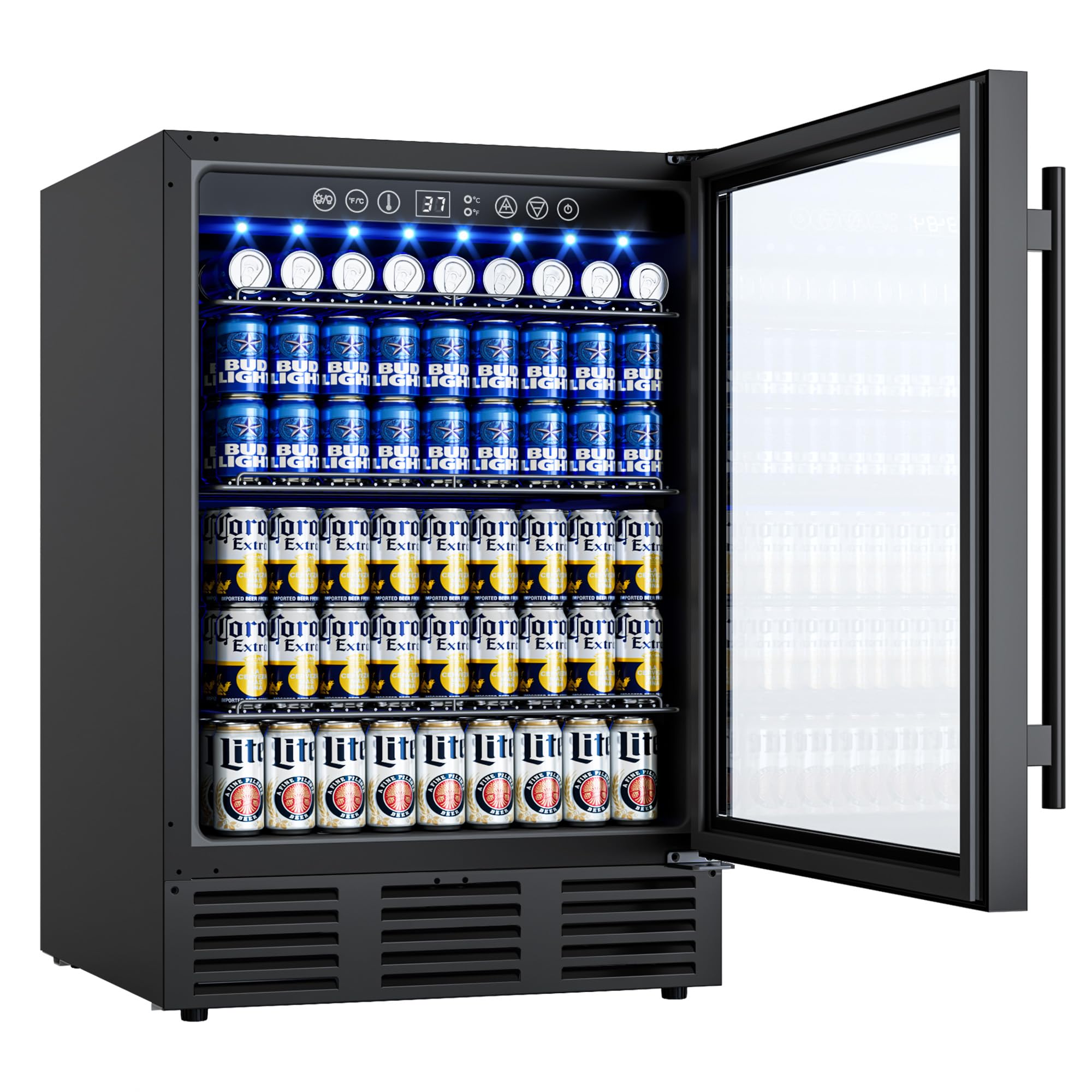 Icevival BRU-04 Beverage Cooler Black