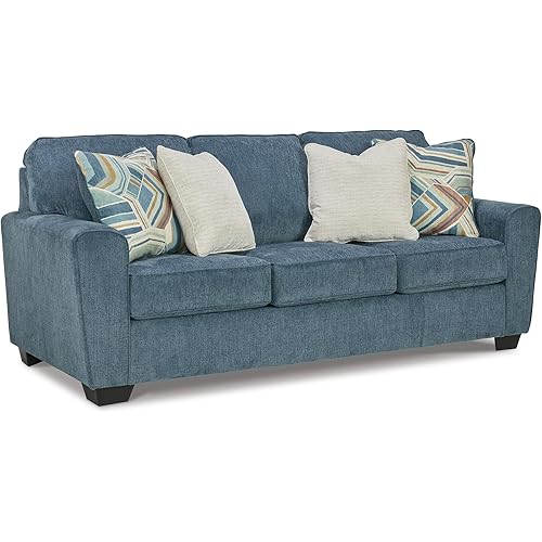 Signature Design by Ashley Cashton Casual Sofa for Living Room, Blue