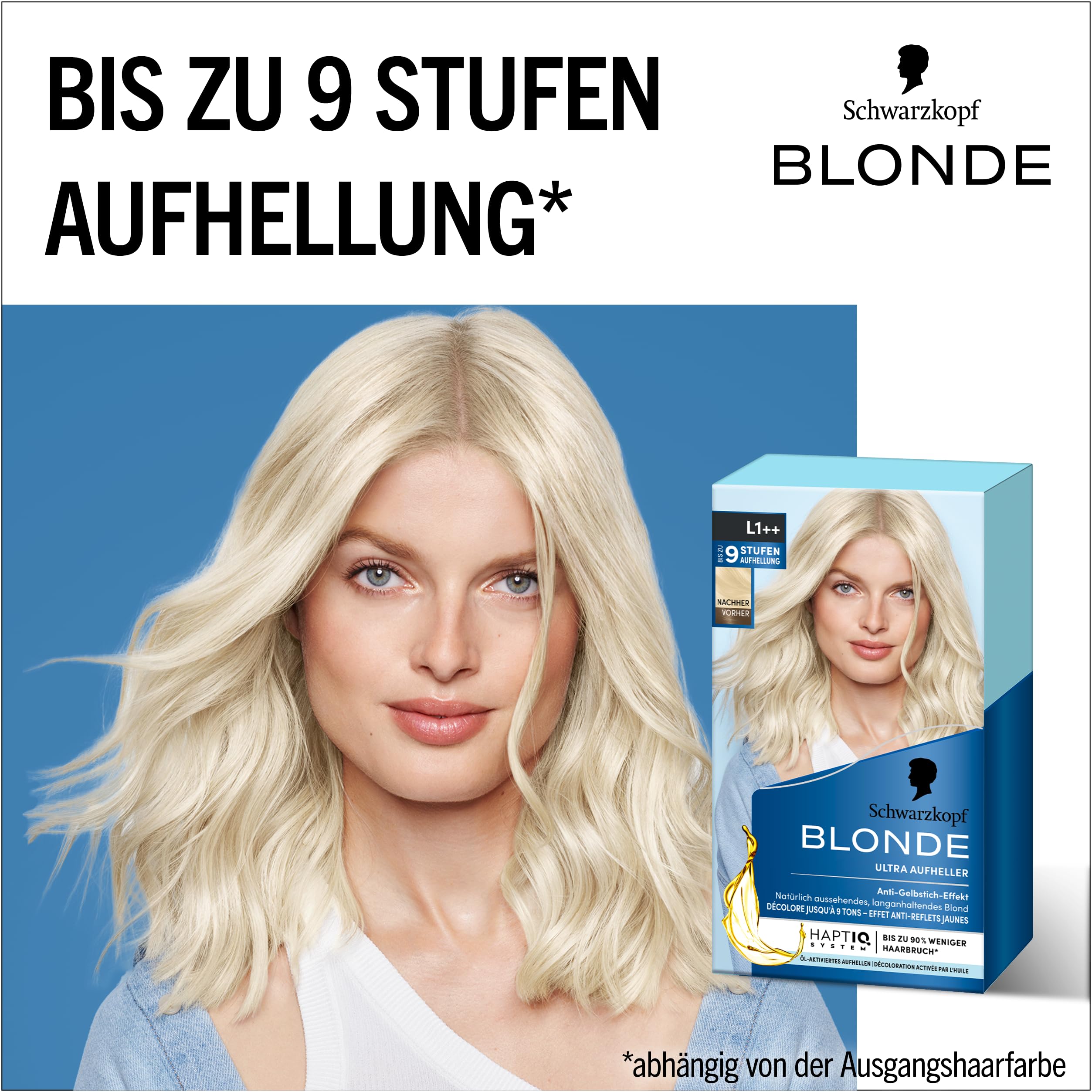 Schwarzkopf Blonde Rozjaśniacz do Włosów, Blond, 180 ml