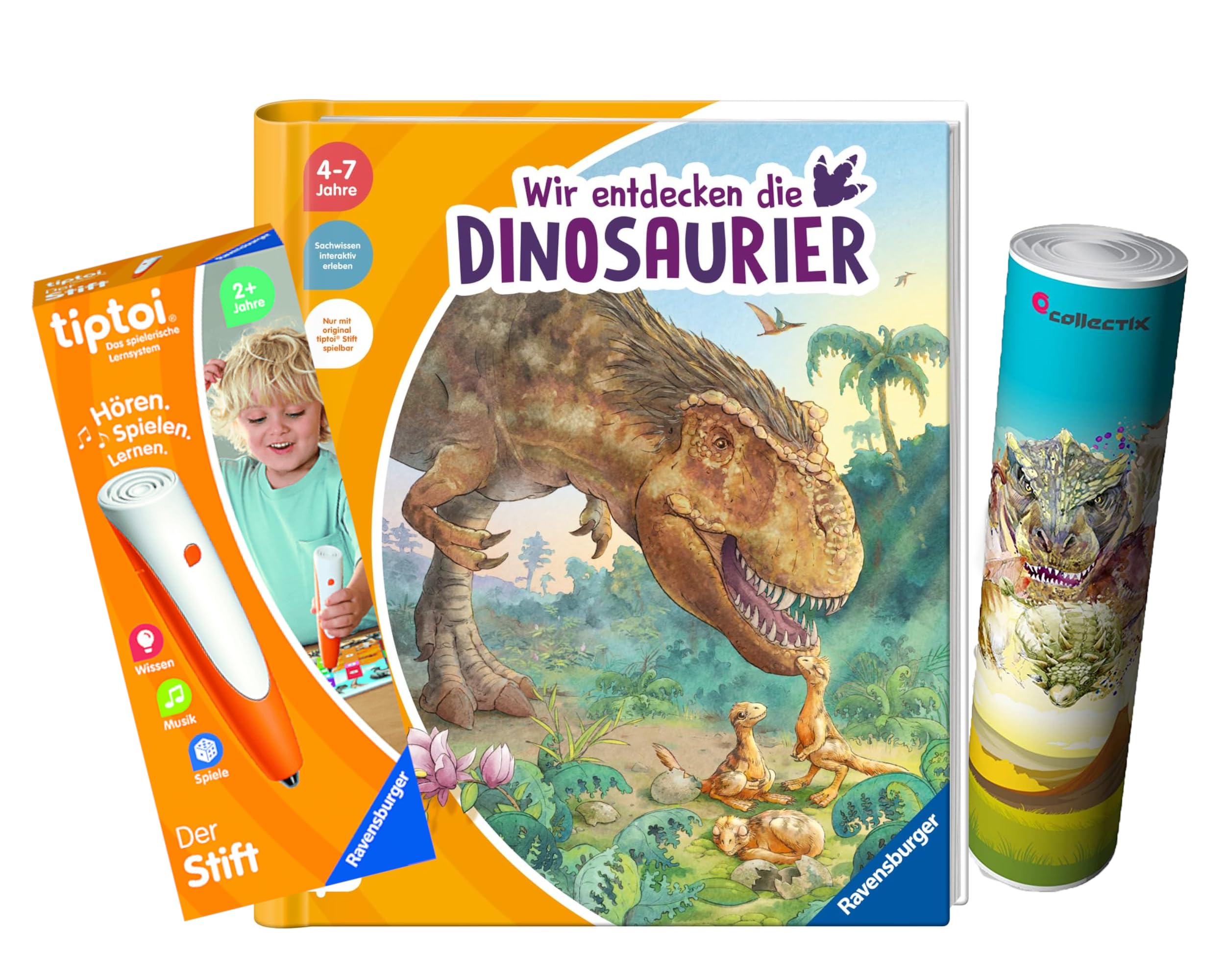 Ravensburger tiptoi Livre Expedition Wissen savoir Espace + Enfants Planète Poster by Collectix