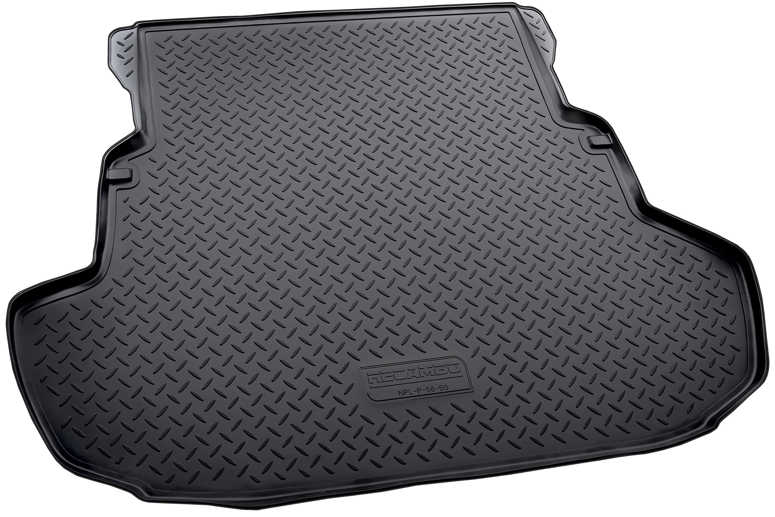 Recambo Alfombrilla de Goma para Maletero Apta para Mercedes Clase E W211 | Classic Sedán | 2002 2009 | Ajuste con Borde