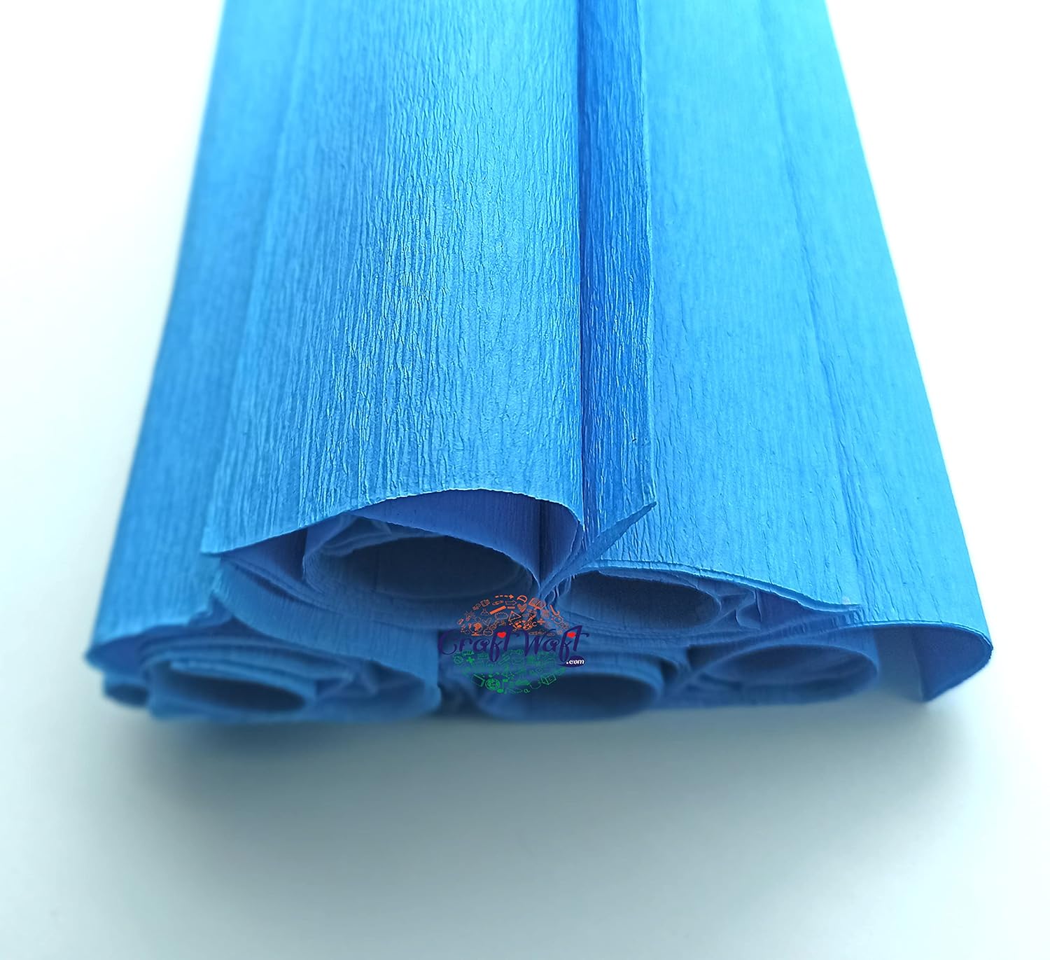 CRAFTWAFT Large Wrinkled Crepe Paper Sheets for Craft , DIY , Decor