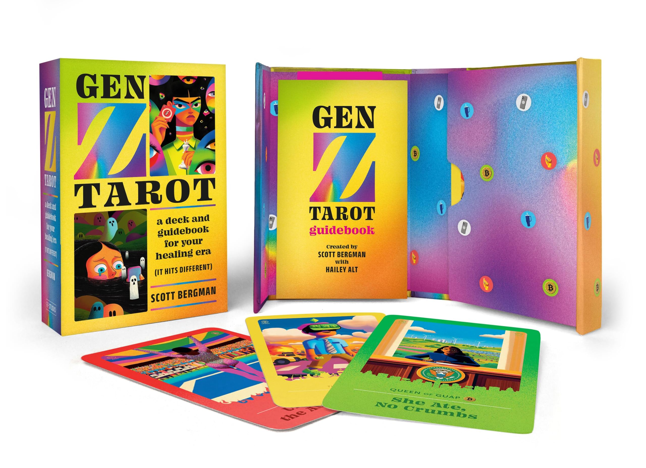 Gen Z Tarot: A Deck and Guidebook for Your Healing Era (It Hits Different)
