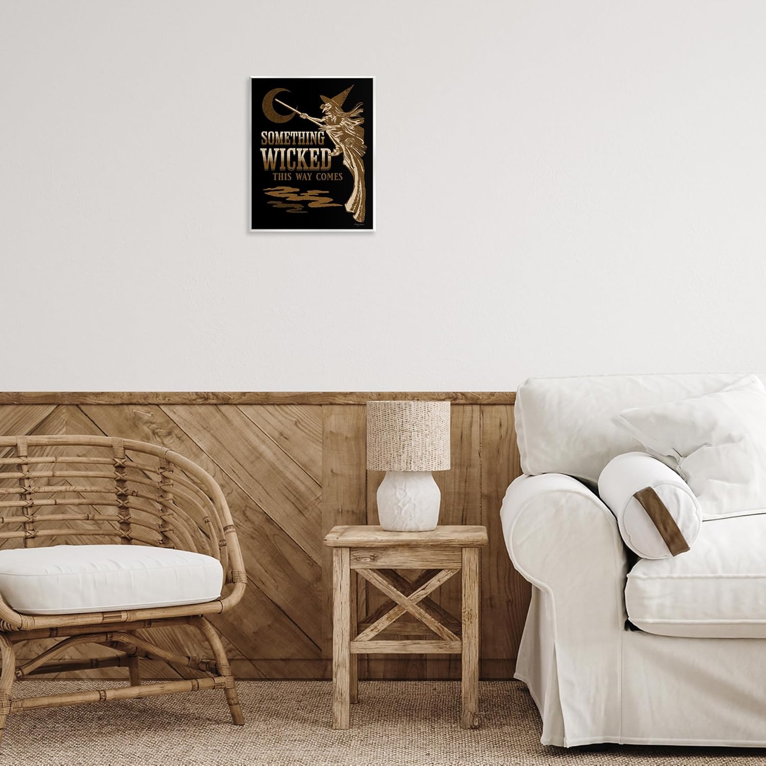 Stupell Industries Something Wicked Witch Wall Plaque Art Design by Molly Mattin