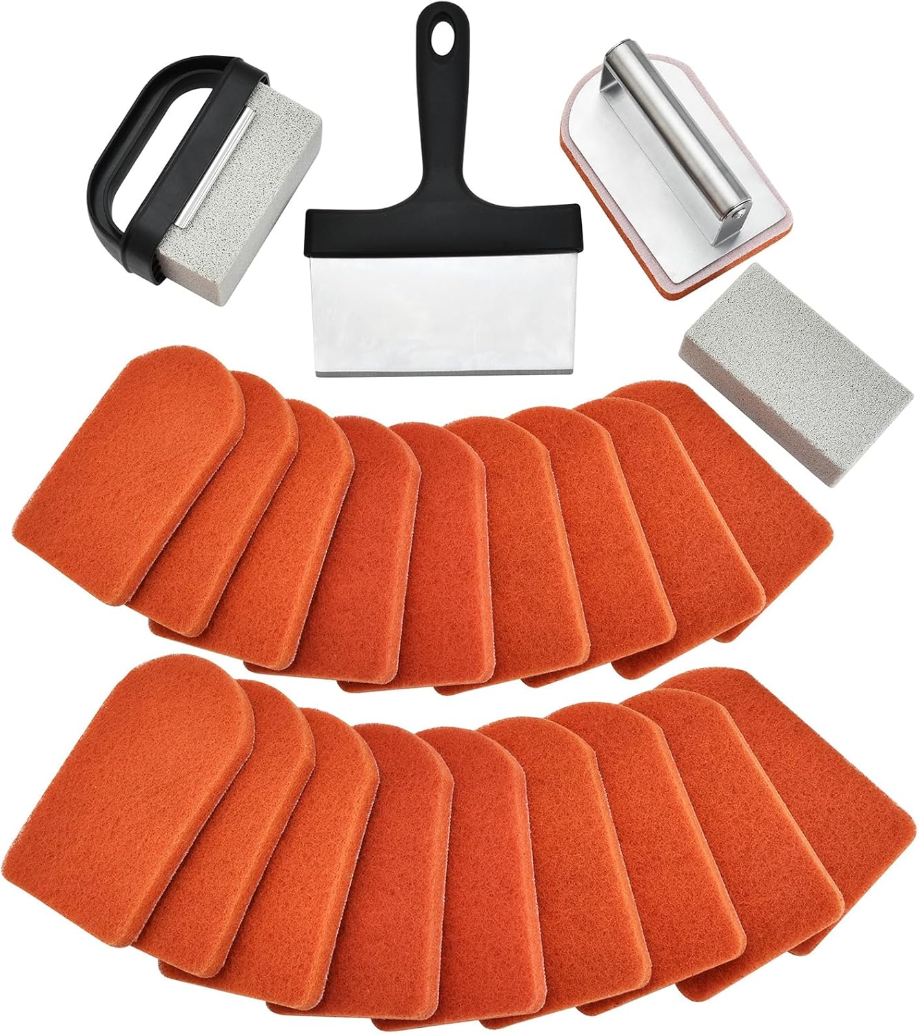 RTT Griddle Cleaning Kit for Blackstone 25 Pieces Heavy