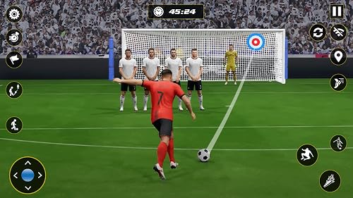 Jeu de soccer de la Coupe du monde de soccer- Jeu de botté de soccer 2025- Match de ligue de football 3D- Mini jeu de soccer de soccer 2D - Jeu de soccer mobile en ligne 2024 – vue 4