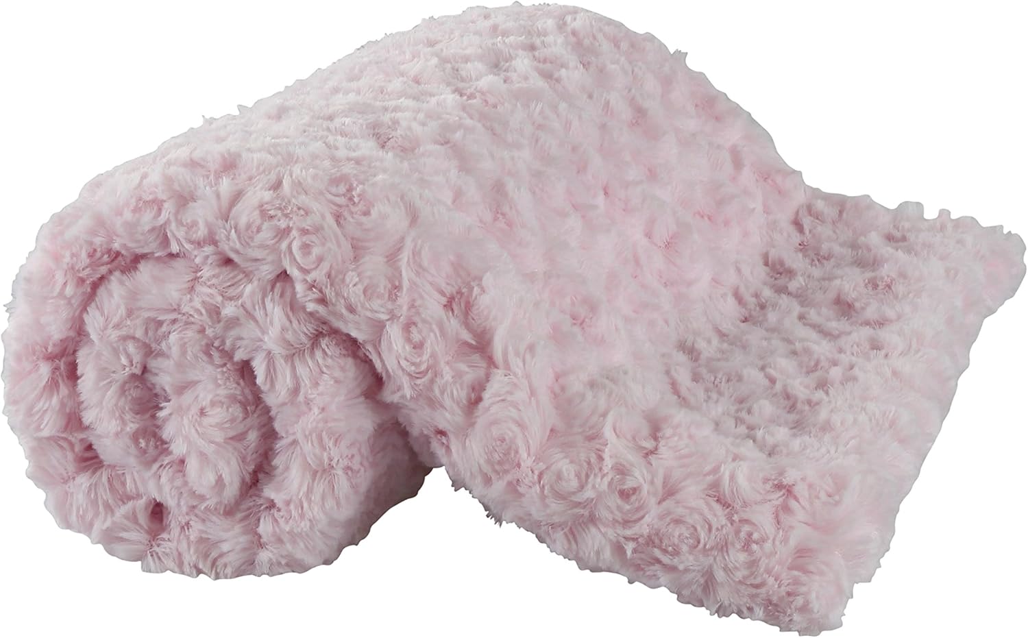 berry bebe- Personalized Baby Blanket, Pink Baby Blanket, Plush swrirl Design, Perfect for Baby Girl …