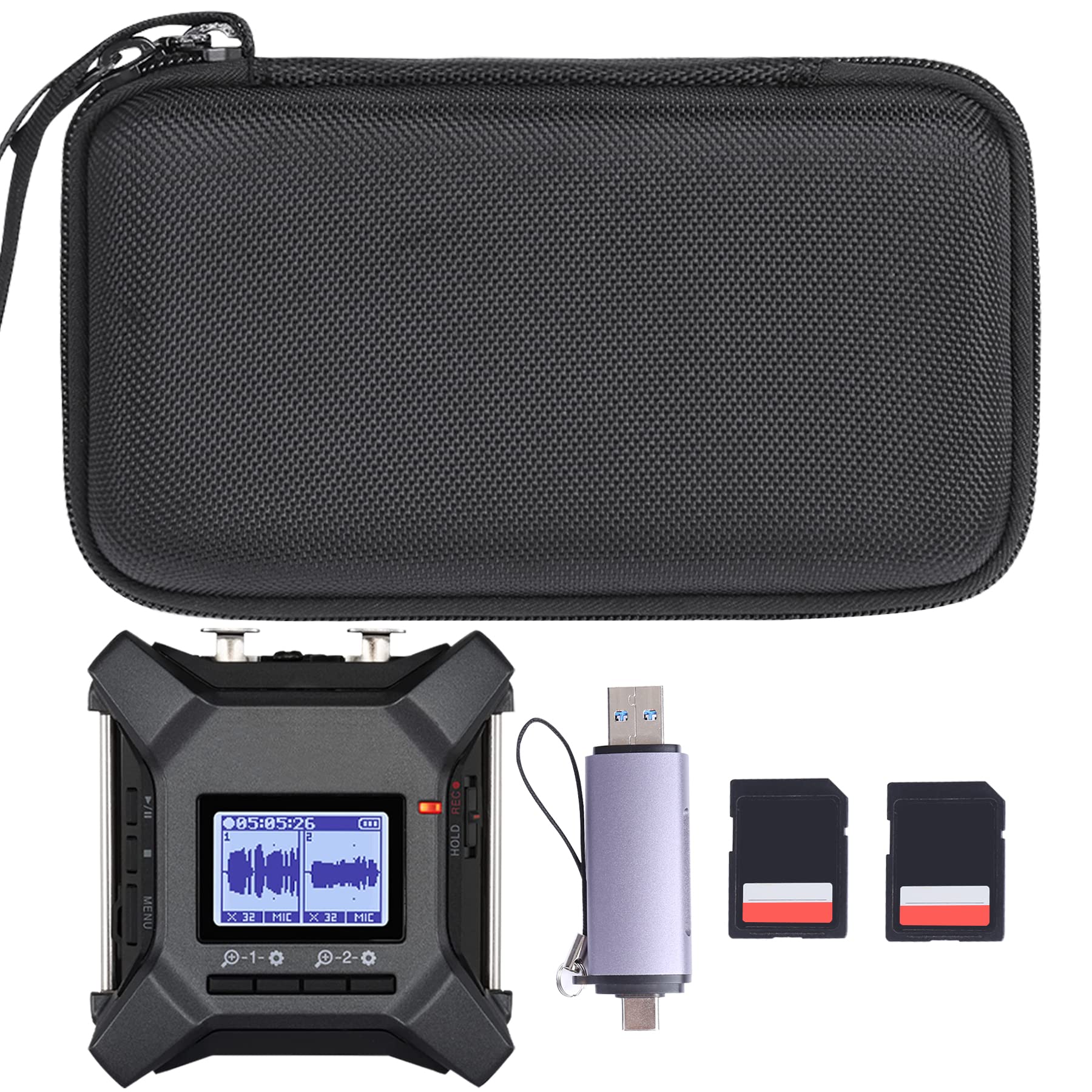 Amazon | co2CREA 収納ケース 互換品 ズーム Zoom F3 フィールド