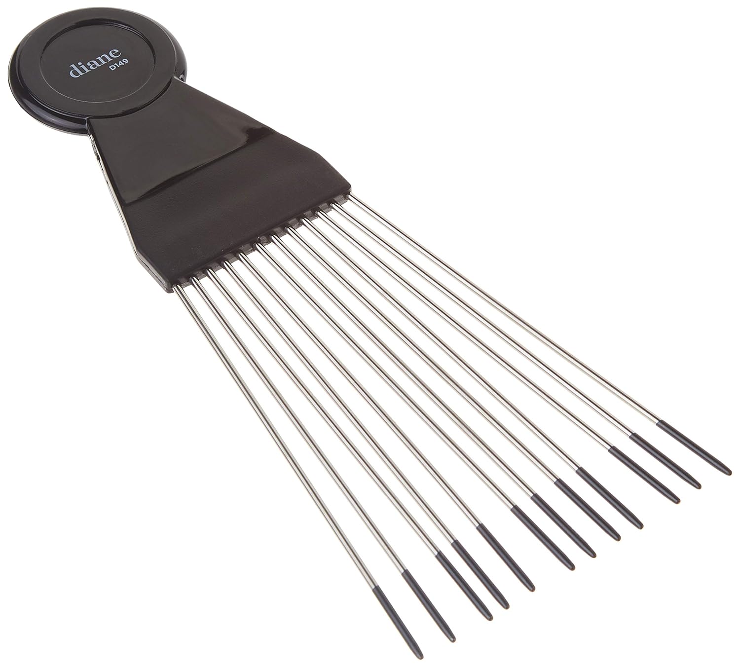 Diane Large Fan Pick, Black 2 combs : Beauty & Personal Care