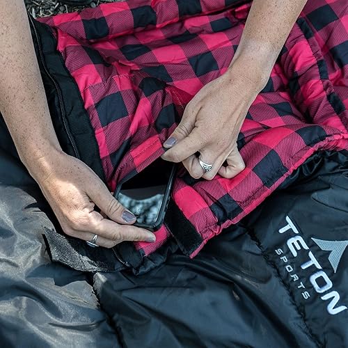 Miniatura 8 de TETON Sports Celsius XXL Sleeping Bag Great for Family Camping Free Compression Sack