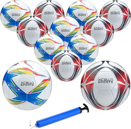 Xcello Sports Balones de fútbol - Talla 3 4 o 5 - Dos gráficos únicos Xcello Sports Balones de fútbol - Talla 3 4 o 5 - Dos gráficos únicos