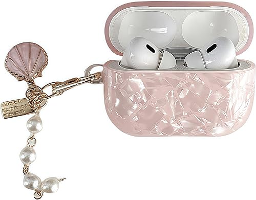 Funda para Airpods Pro 2  Funda protectora completa con diseño de nubes con purpurina compatible con Apple Airpods Pro de 21 generación