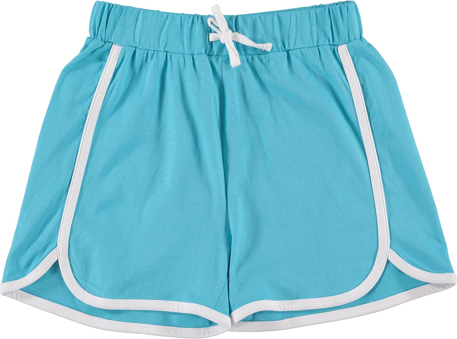 Pink Angel 4 Piece Dolphin Shorts for Girls, Running, Gym Workout Shorts for Kids, Activewear Drawstring Cotton Shorts - Image 7