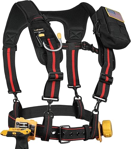 Miniatura 5 de Tirantes para cinturón de herramientas, tirantes para bolsas de construcción, tirantes para cinturón de herramientas (cinturón de herramientas no