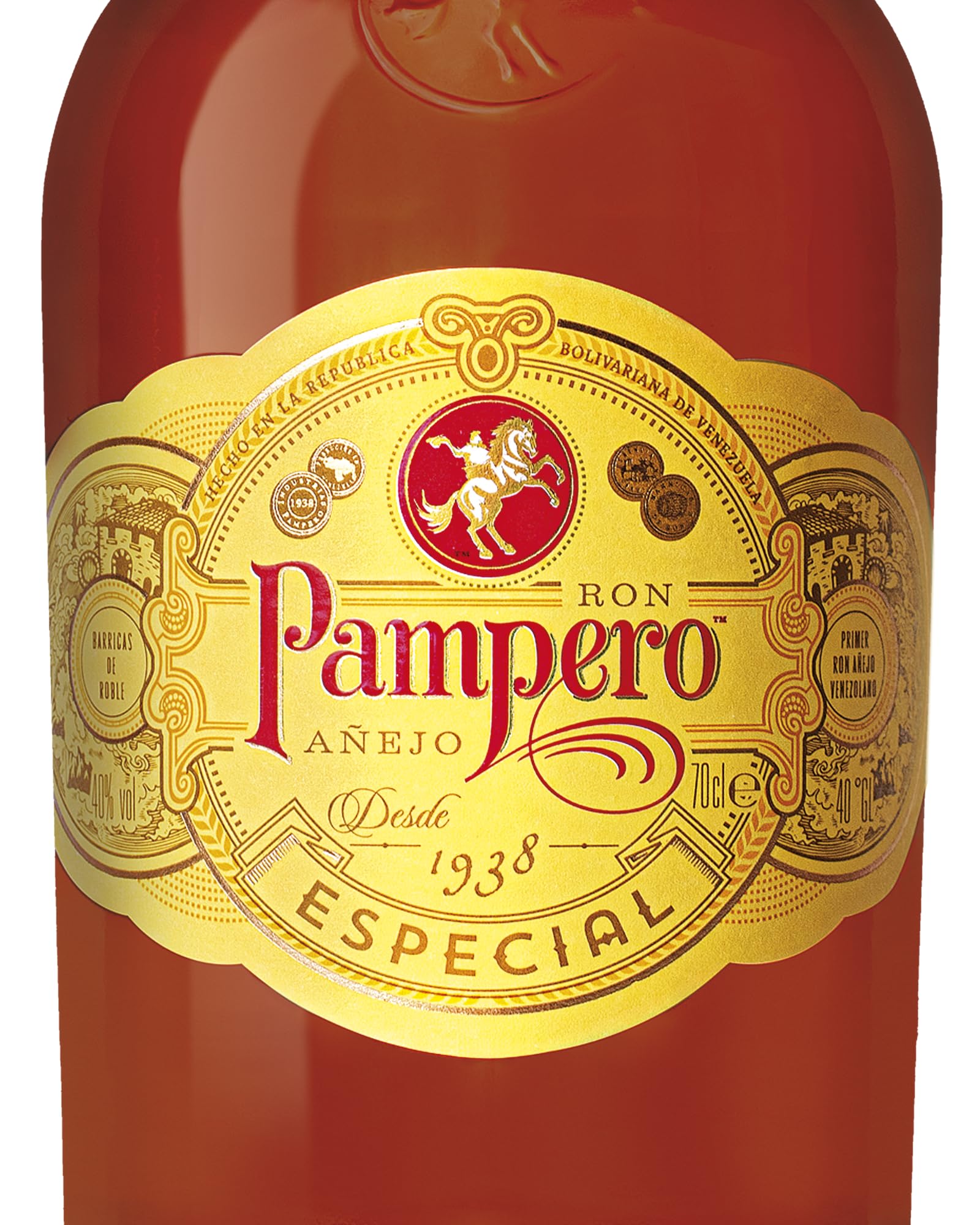 Ron Pampero Especial 70 cl - Ron Blanco Añejado en Barricas Ex-bourbon 40% vol
