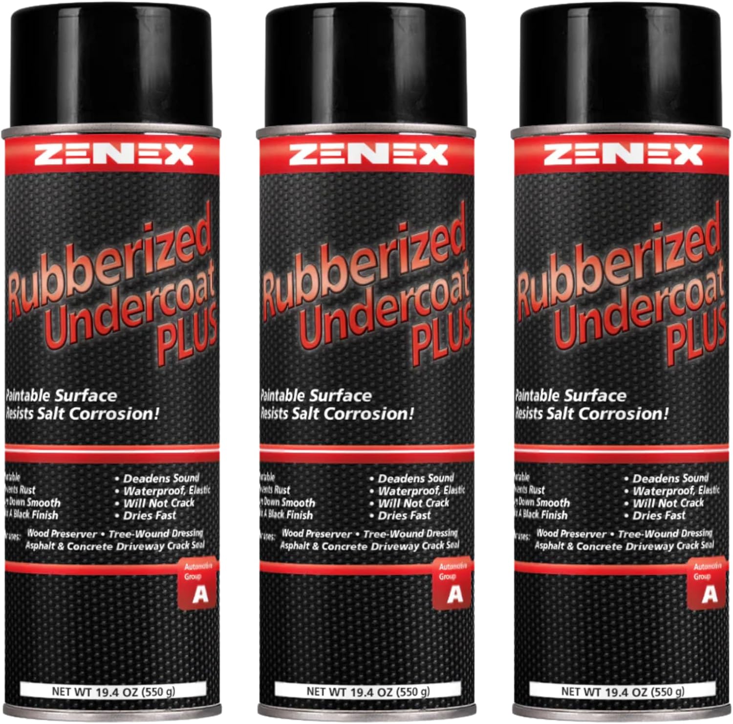 Zenex Rubberized Undercoat Plus (3 Pack)