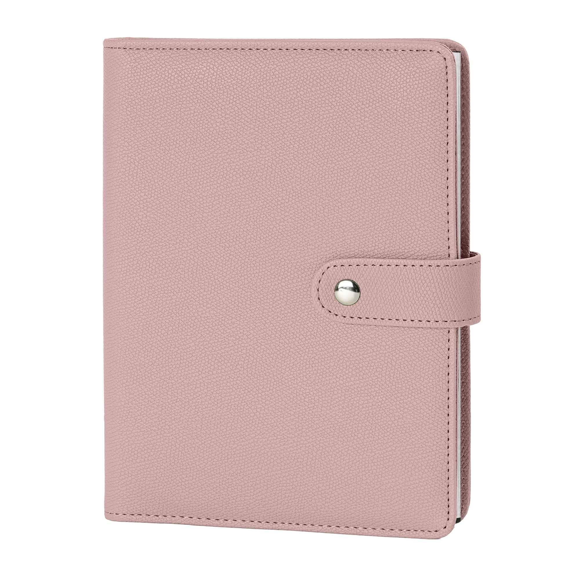 Vienrose 4x6 Small Photo Album Faux Leather 64 Pockets Pink