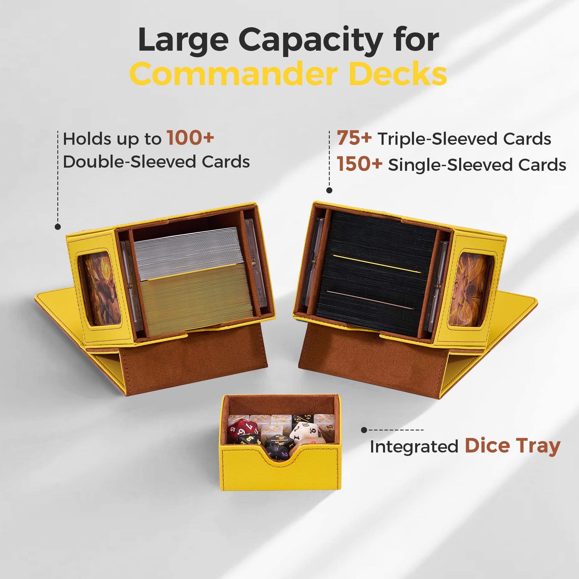 Amazon.com: Zettokete MTG Commander Deck Box with Dual Commander