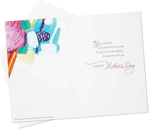 Miniatura 2 de Hallmark UNICEF Tarjeta del Día de la Madre para Esposa (Mujer Hermosa)