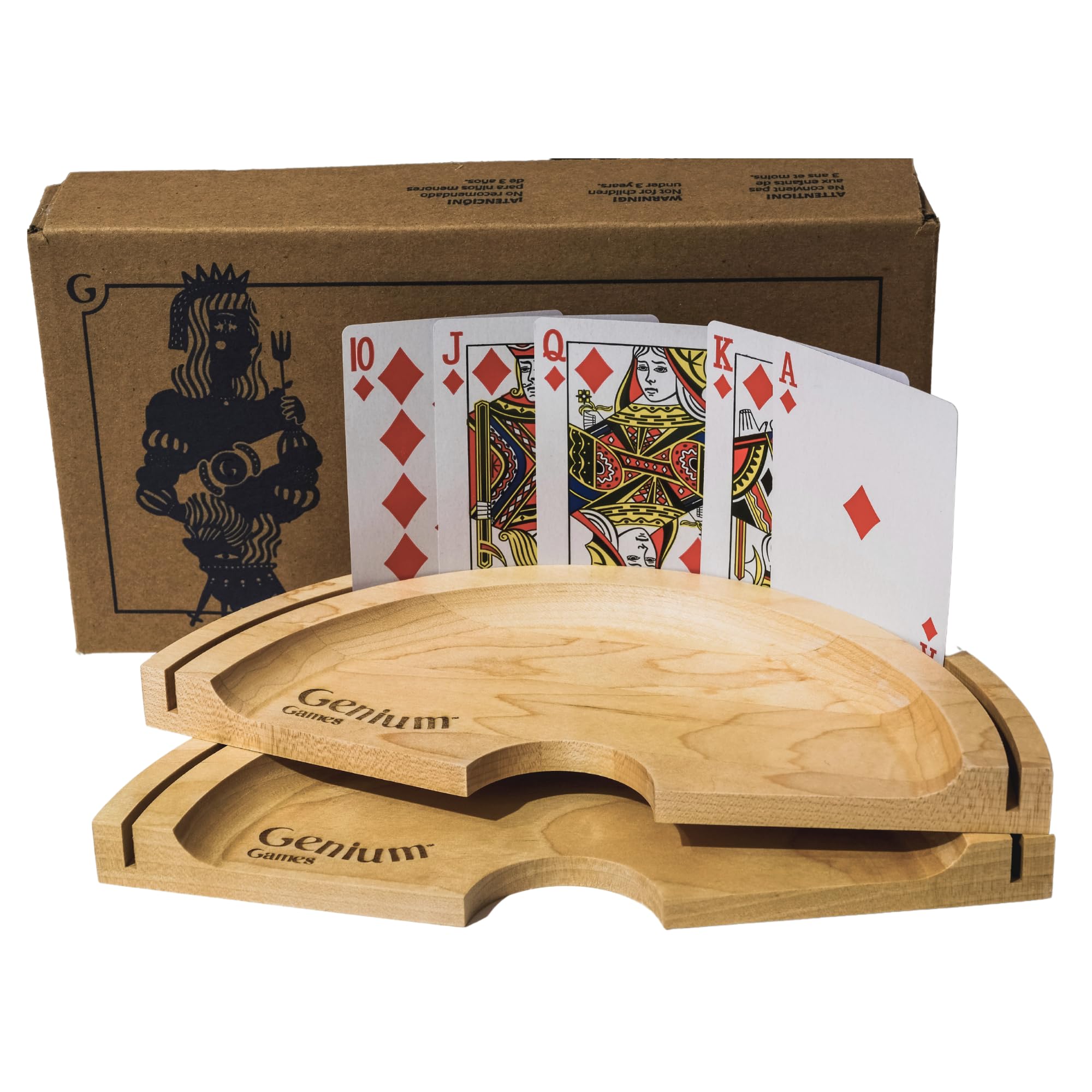 Card Holder for Playing Cards (2) | Hands Free Playing Card
