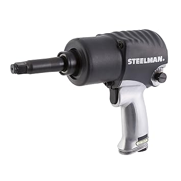STEELMAN 102-4 1/2-Inch Heavy-Duty Impact Wrench with 2-Inch Anvil Twin Hammer