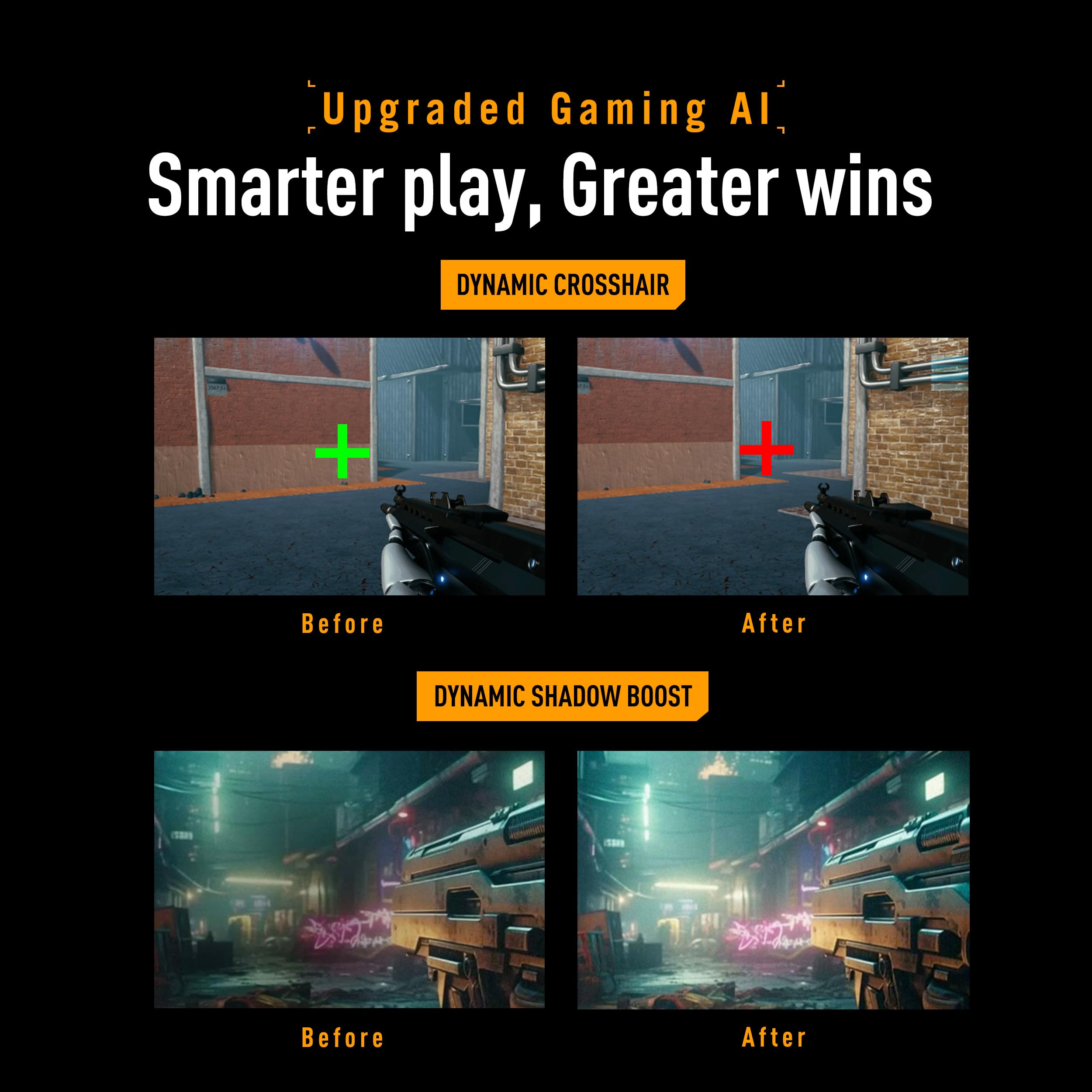 ASUS TUF Gaming Series 5 - VG27AQML5A Gaming Monitor - 27-calowy QHD Fast-IPS, 300 Hz, 0,3ms, G-Sync, AMD FreeSync Premium, DisplayHDR 400, 95% DCI-P3, HDMI 2.1