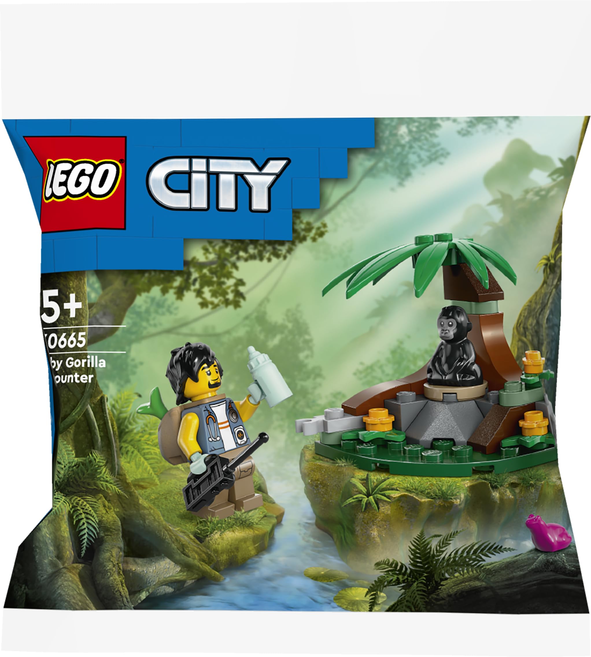 LEGO City 30665 Baby Gorilla Encounter : Amazon.com.tr: Oyuncak