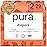 Pura Hypoallergenic Diapers, Size 2 (7-13 lbs) Totally Chlorine Free, Wetness Indicator, Suitable for Sensitive Skin, Soft Organic Cotton Comfort, Overnight, 1 Pack of 29 Baby Diapers