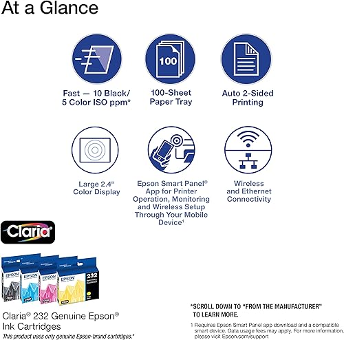 Miniatura 7 de Epson EcoTank ET-2800 Impresora inalámbrica a color todo en uno Supertank sin cartucho y impresora inalámbrica Expression Home XP-4200 todo en uno