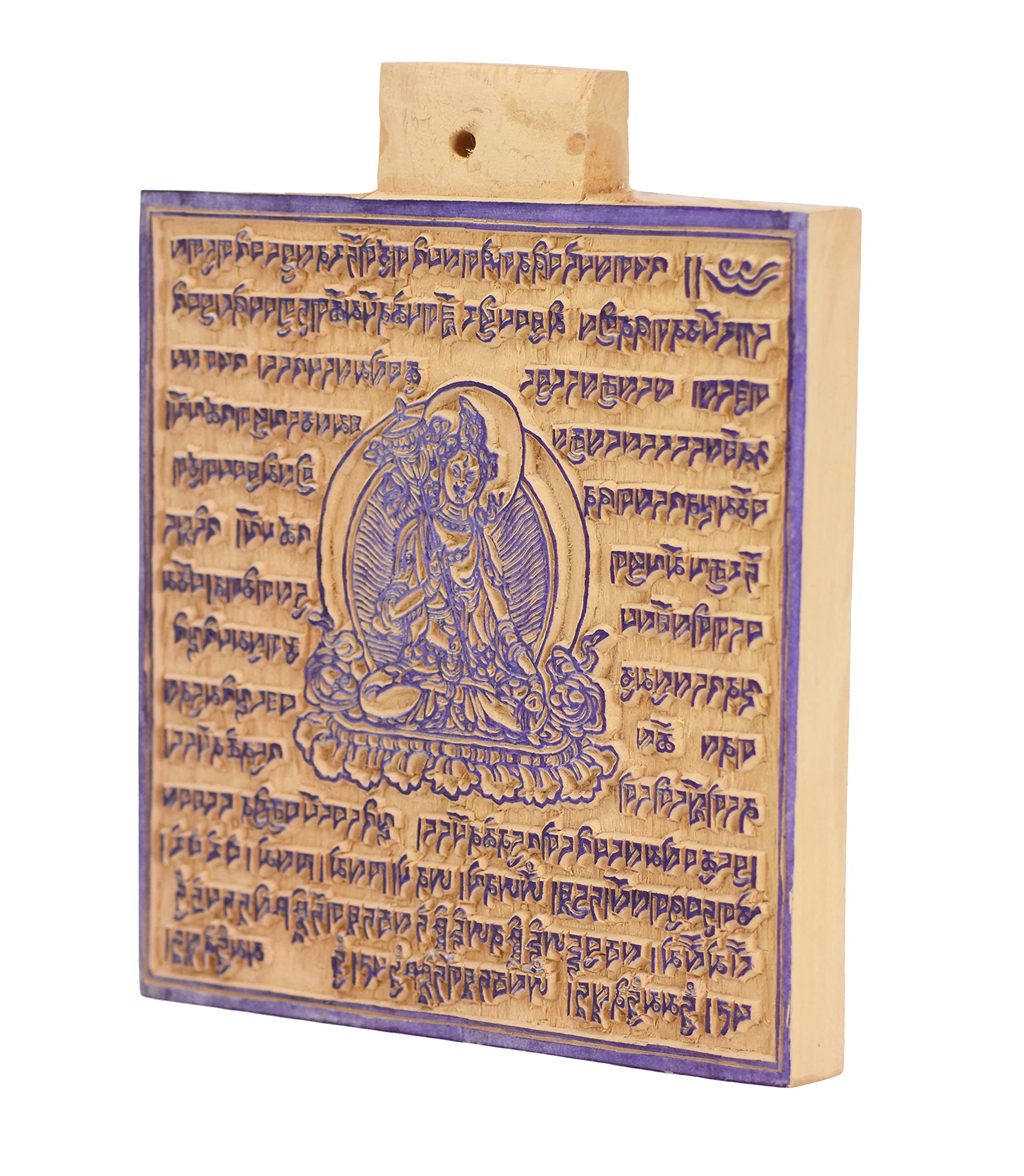 Mudra Crafts Sitatapatra Drapeaux de prière tibétains à faire soi-même - Kit de fabrication de drapeaux de prière avec drapeaux de prière vierges - Grand drapeau de prière népalais de 17,8 cm