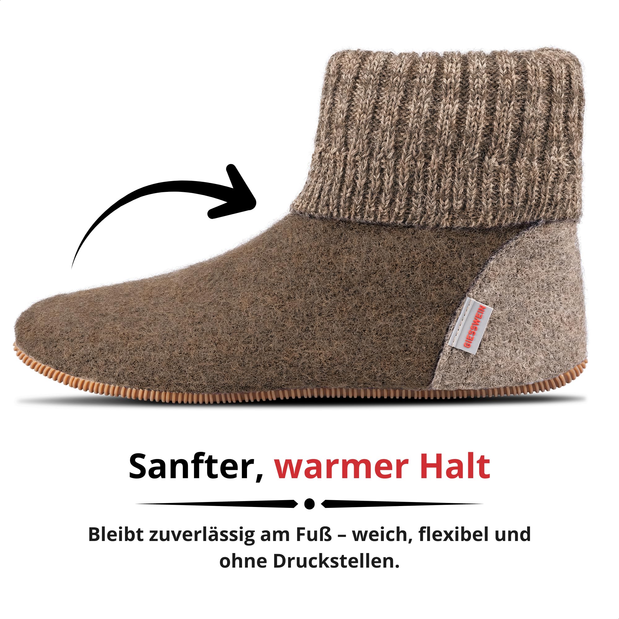 Giesswein Wildpoldsried Kids PantofoleUnisex - Bambini e ragazzi