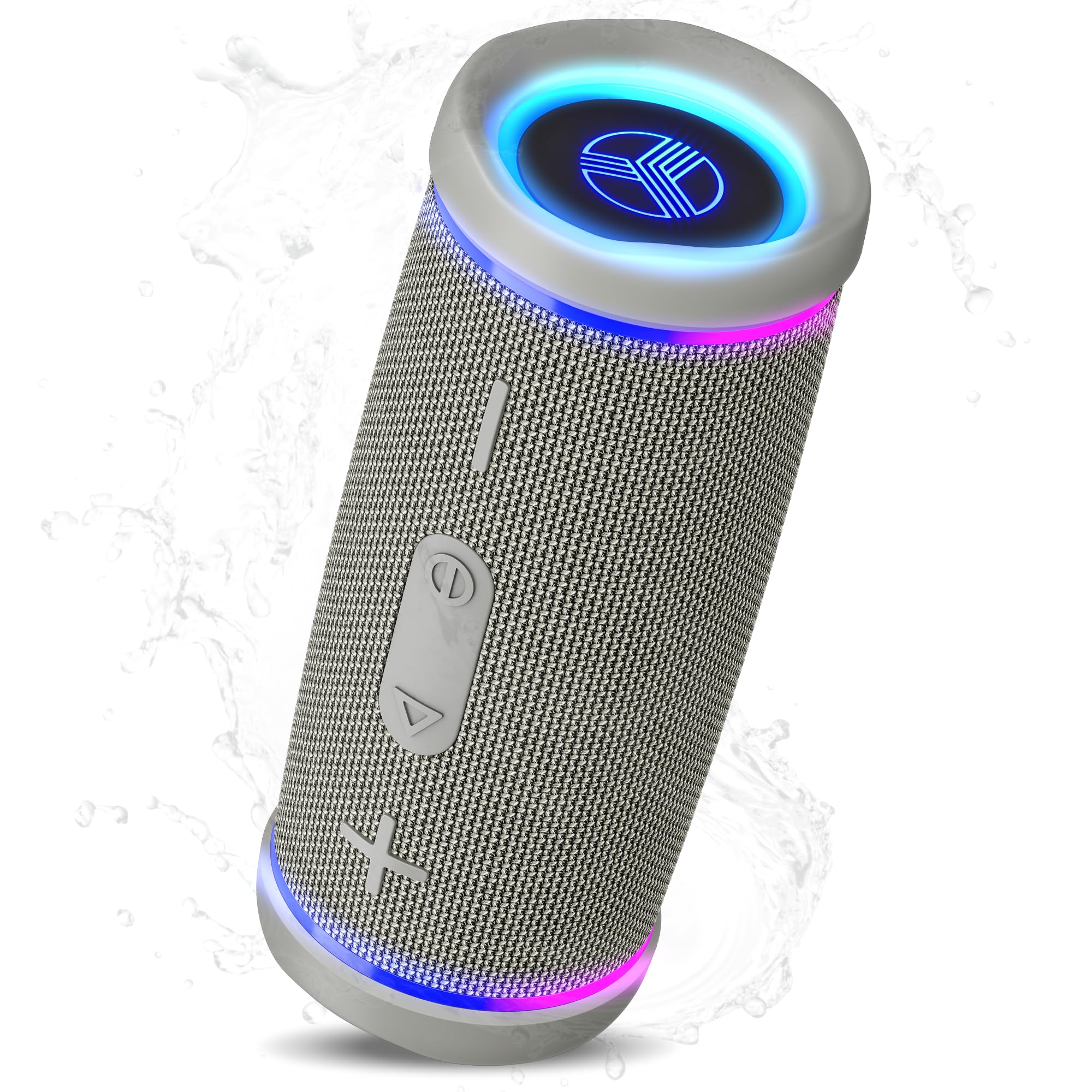 TREBLAB HD77 Bluetooth Speaker, 30W Portable Wireless Speaker with 360° Stereo Sound & Deep Bass, IPX7 Waterproof Outdoor Bluetooth Speaker, 20H