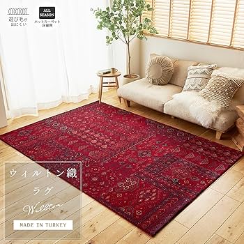 Amazon | グラムスタイル トライバル ラグ カーペット