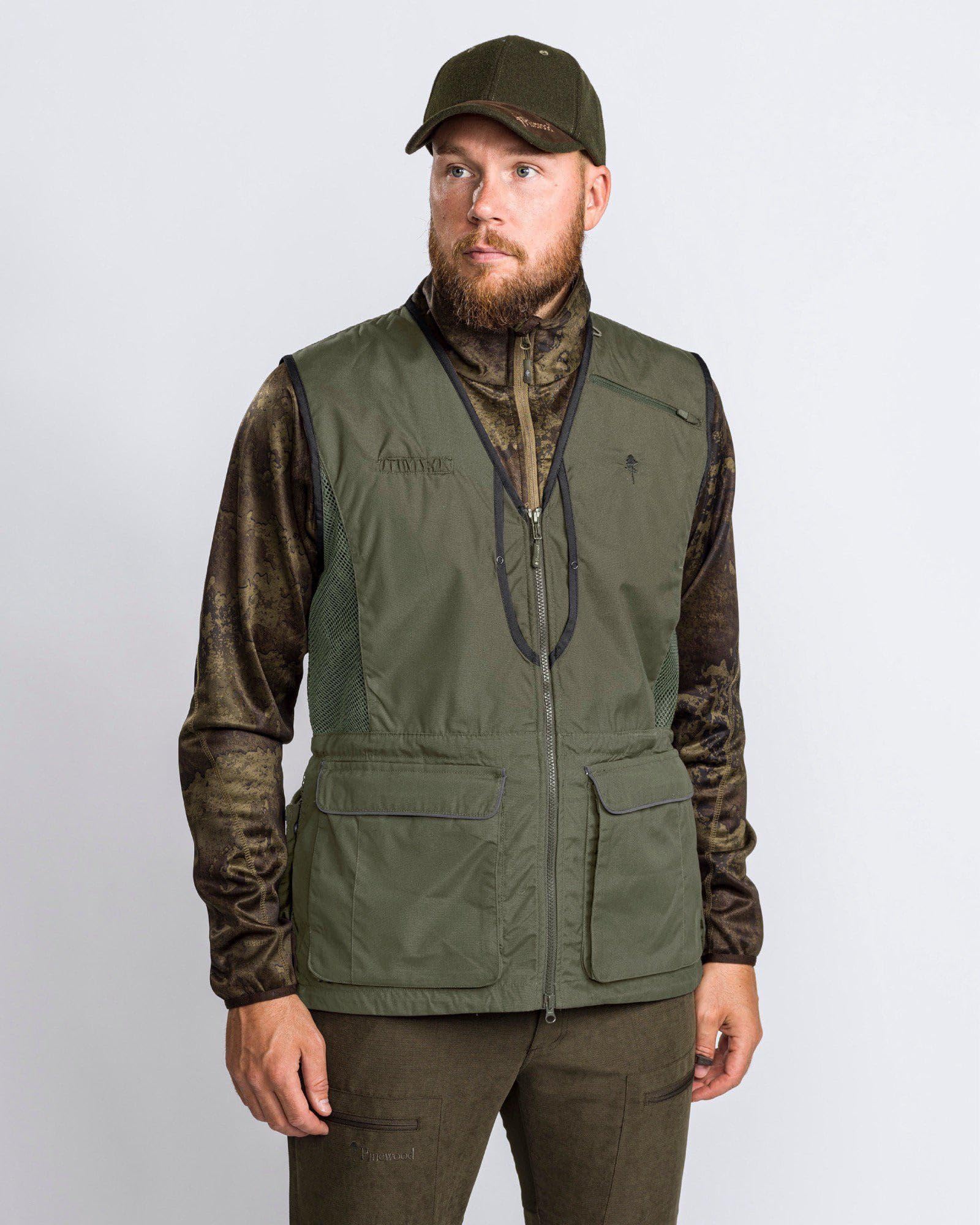 Pinewood Herren Hundesport 2.0 Weste - Weste Herren Outdoor - mit Experten entwickelt - mit vielen praktischen Taschen und funktionellen Details - langlebig und robust