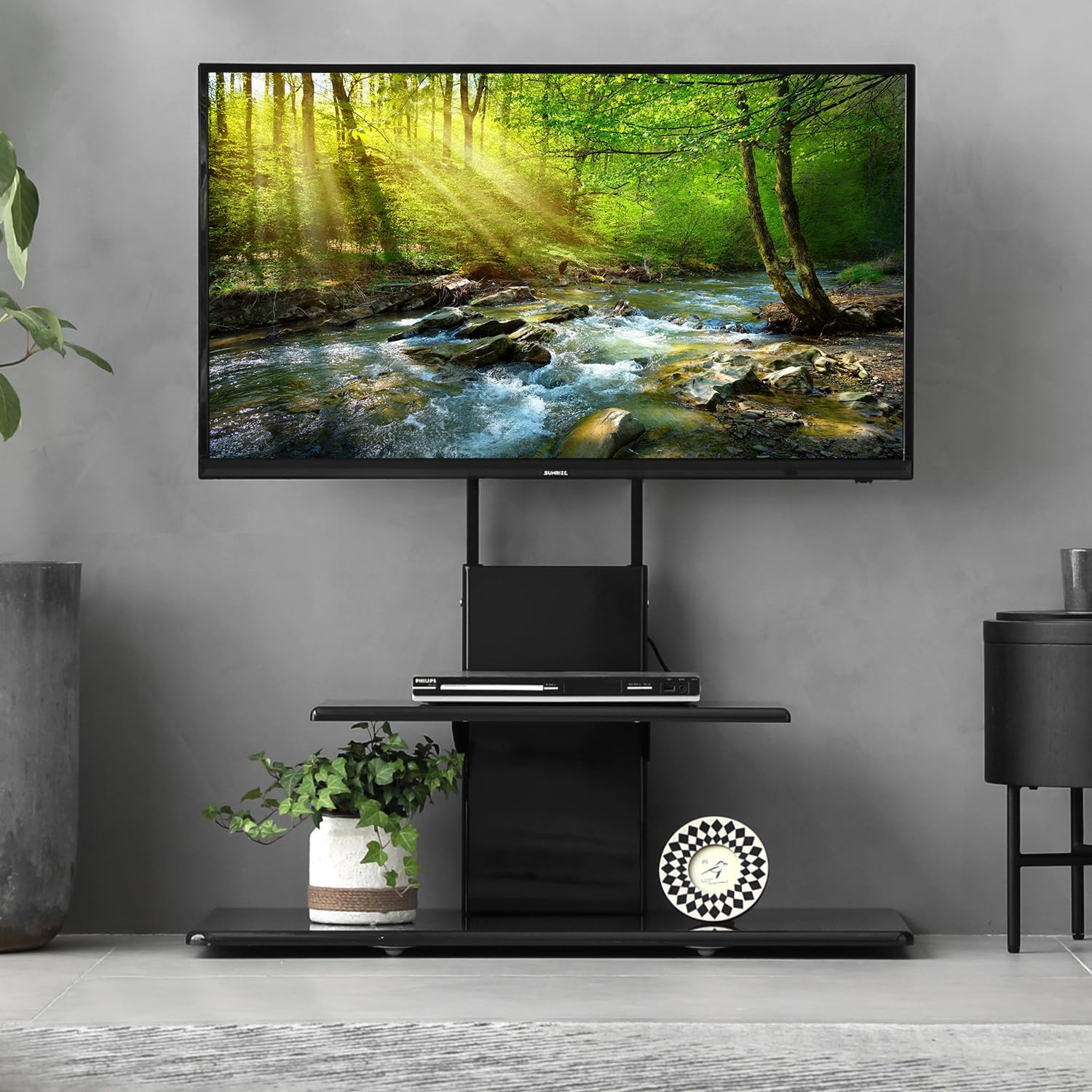 天然木のテレビスタンドとテレビ(東芝 40S21 REGZA)のセット 天然木のテレビスタンドとテレビ(東芝 40S21 REGZA)のセット