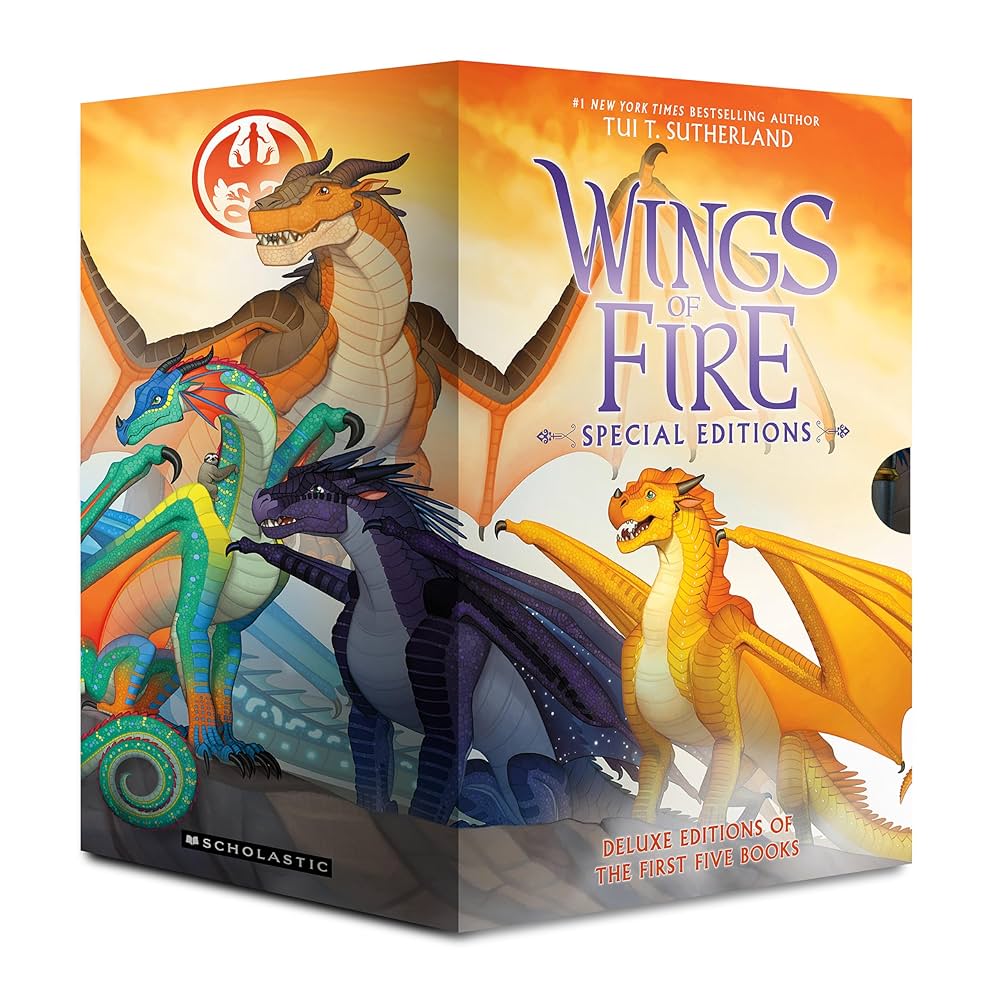Wings of Fire #1-5 Special Edition Box Set: Sutherland, Tui