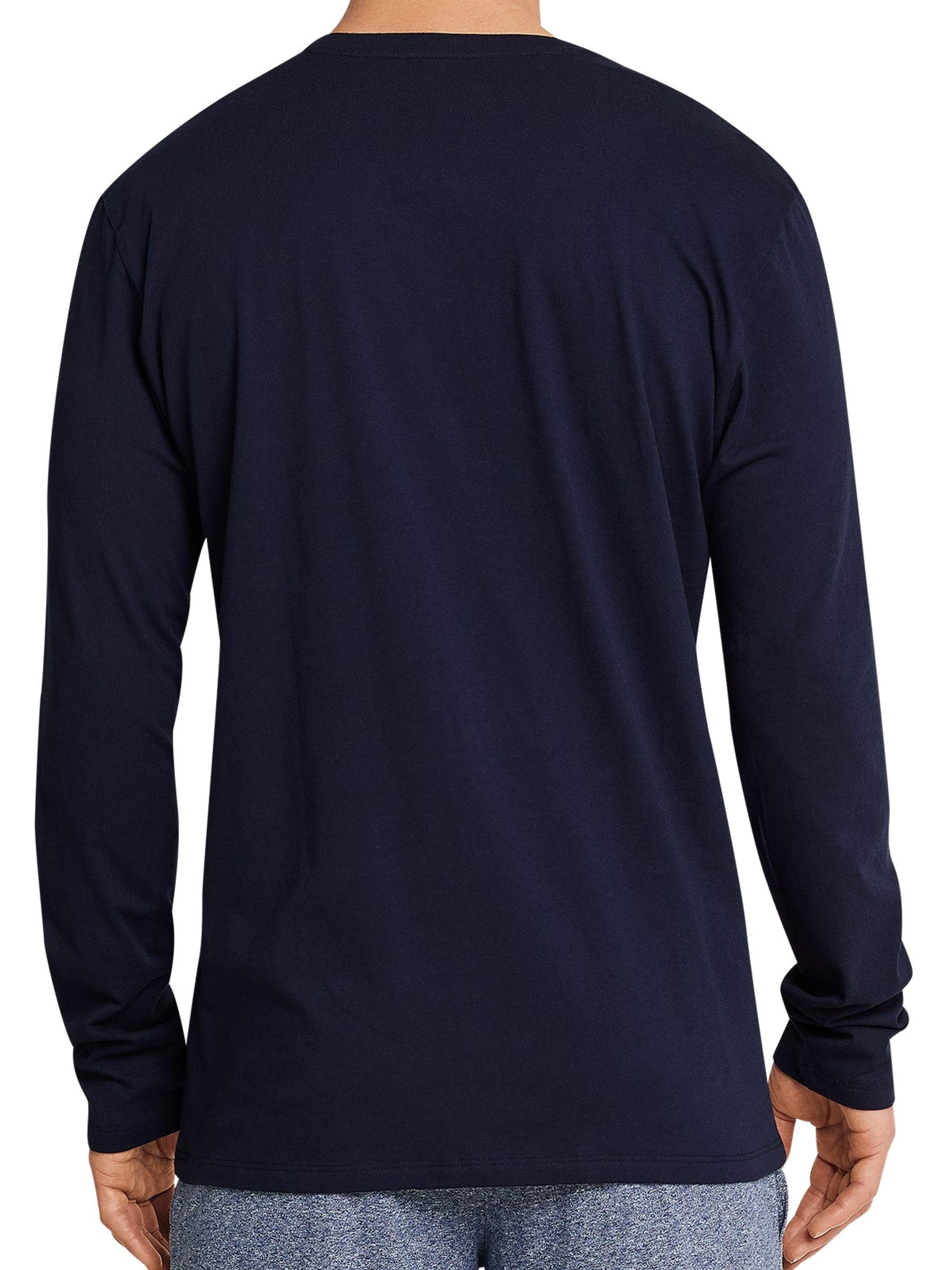 Schiesser Górna część piżamy Mężczyźni Mix & Relax Langarmshirt Knopfleiste