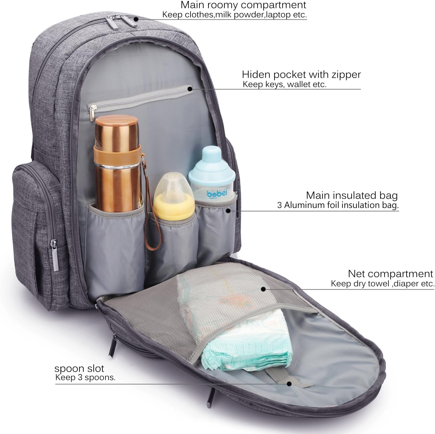 mens floral backpack