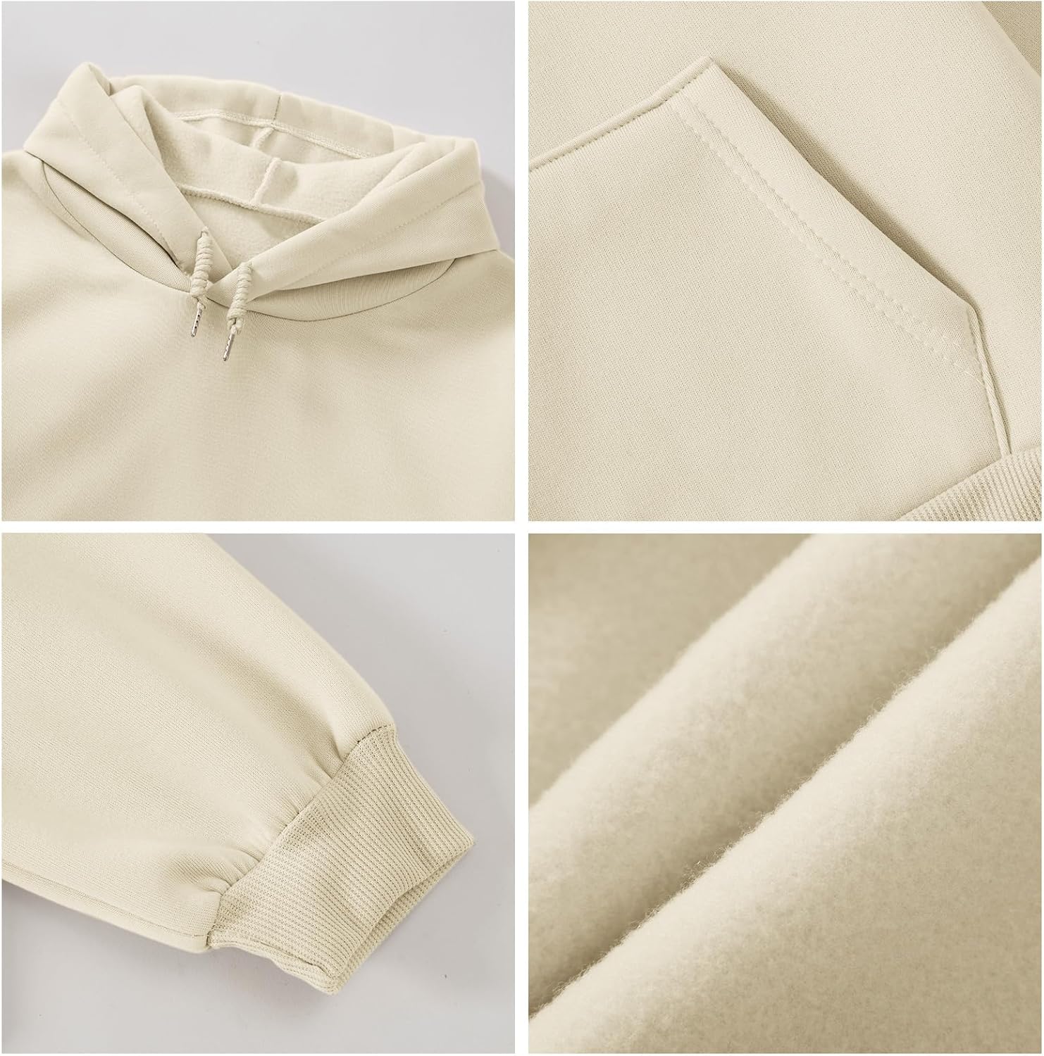 Cute Pink Flower Hoodie for Woman Preppy Sweatshirts Trendy Puff Print Letter Graphic Hoodies Casual Pullover Tops - Image 6