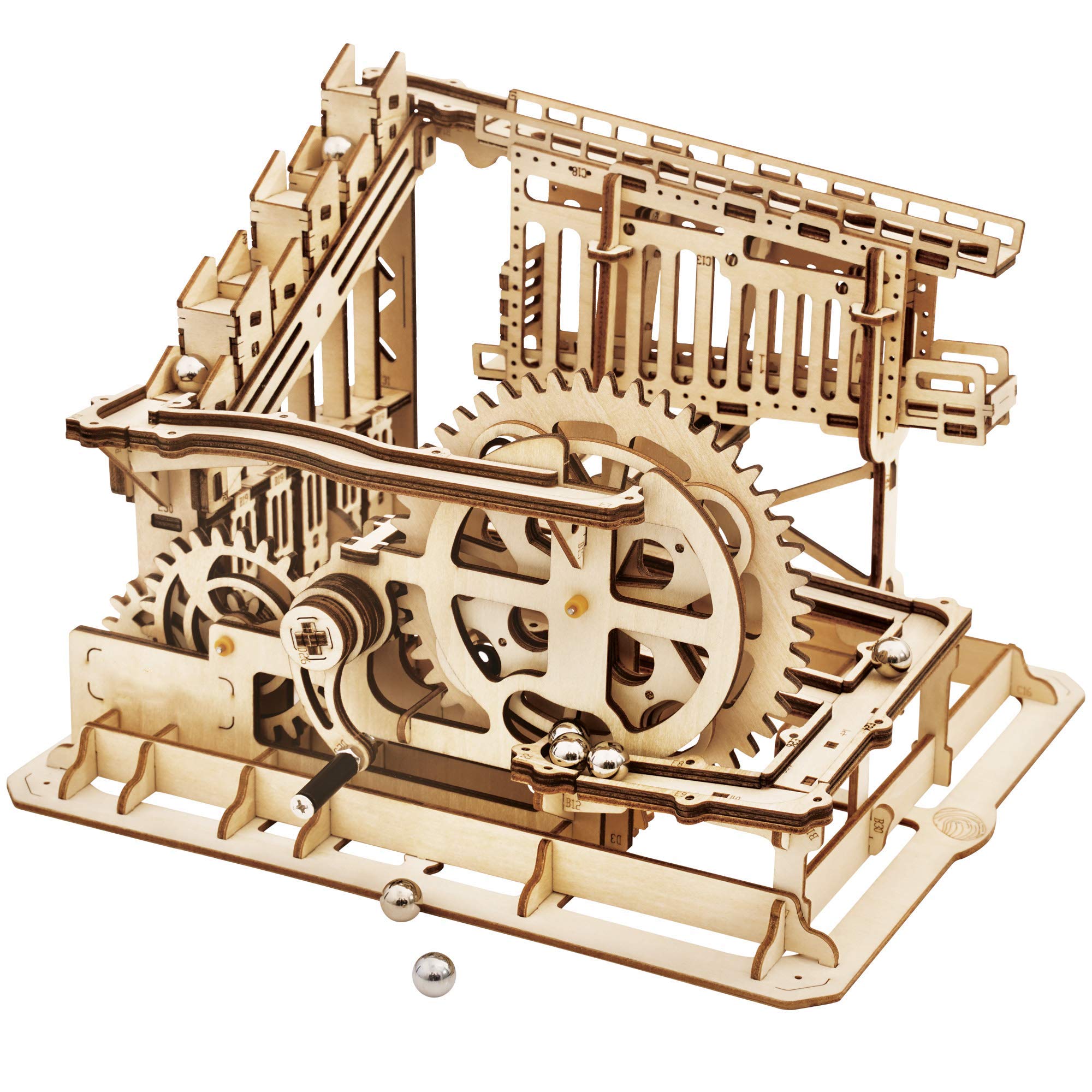 ROBOTIME 3D Wooden Model Kit Marble Run 