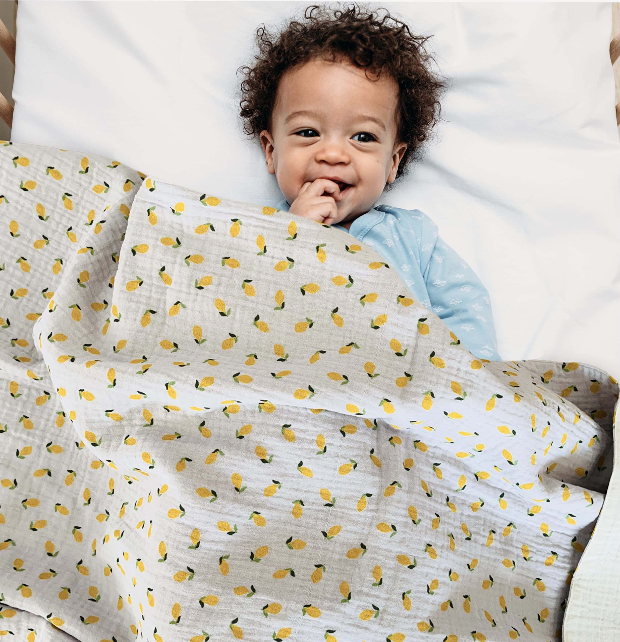 Leyl & Ari Organic Cotton Muslin Baby Blanket, Earthy Rust - 100% Organic, Soft, Breathable, Made In USA