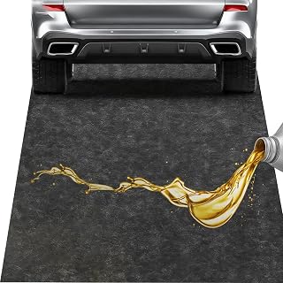 Ölauffangmatte, 100 x 200 cm Werkstattmatte Garagenboden Matten Strapazierfähige Saugmatte für Vermeidung von Verschüttungen Tropfen Spritzern Flecken