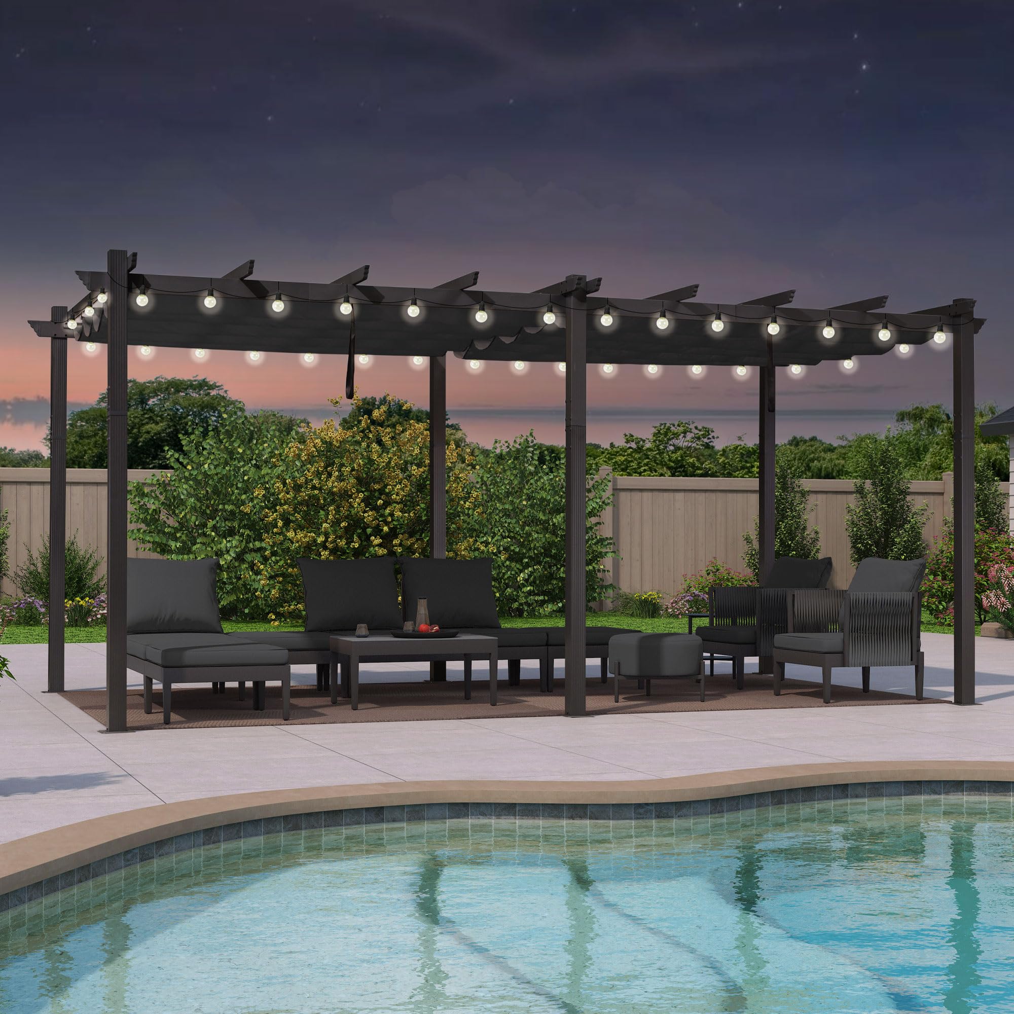 PURPLE LEAF Pergola Aluminium 5