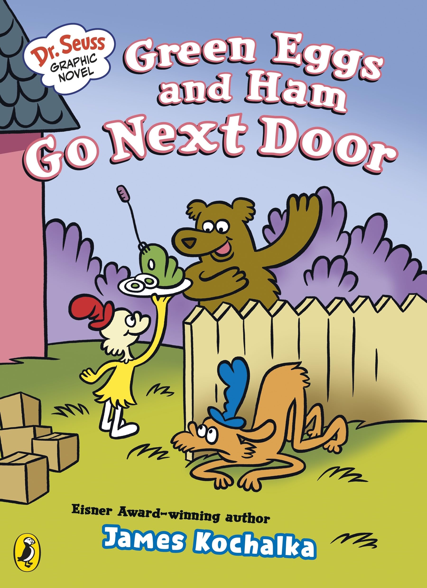 Dr. Seuss Graphic Novel: Green Eggs and Ham Go Next Door by James Kochalka