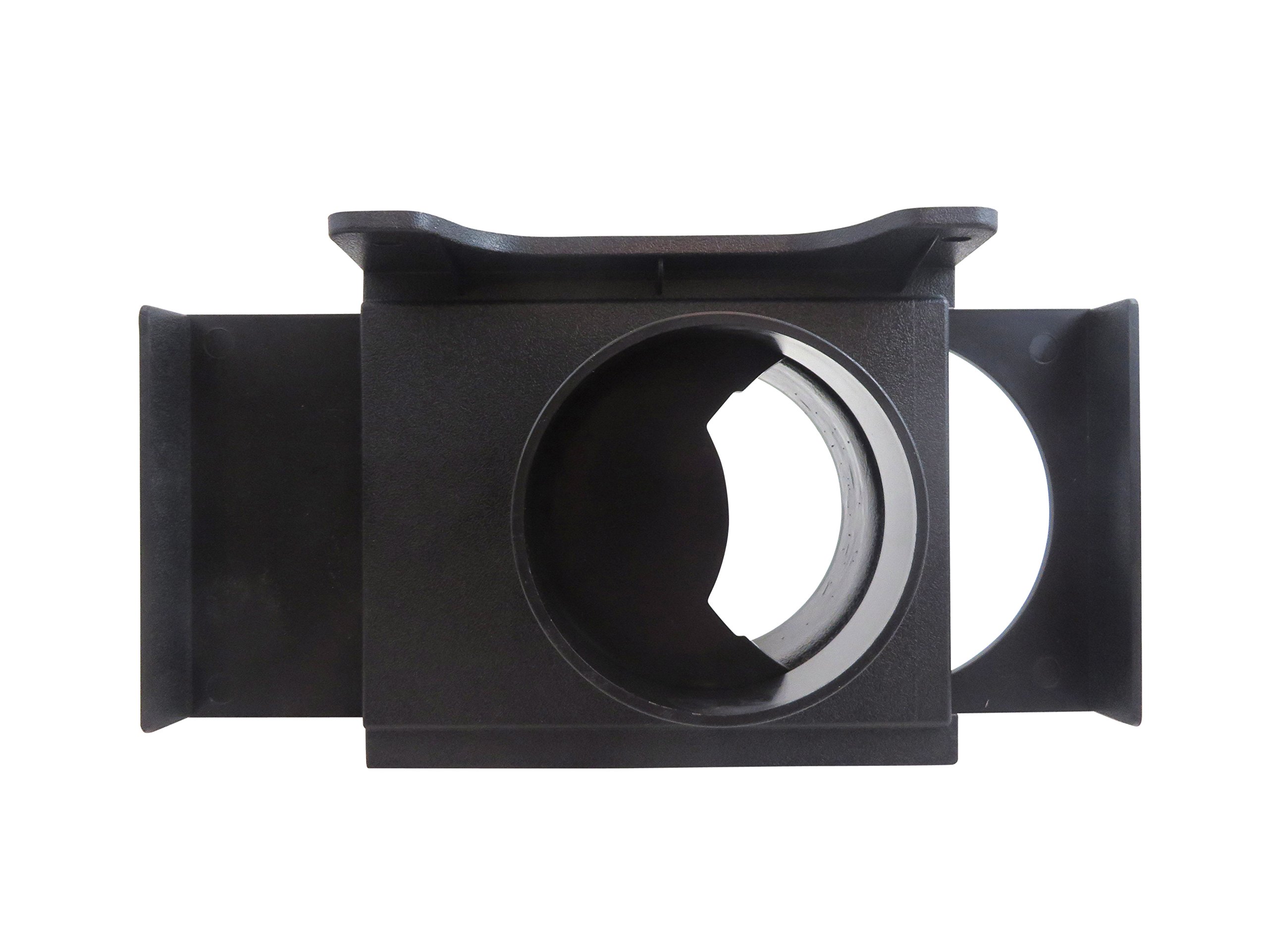 Taytools 4" Blast Gate Wall Mounting Bracket Anti Clog Self Cleaning ABS 4" OD for Dust Collection Systems 46250