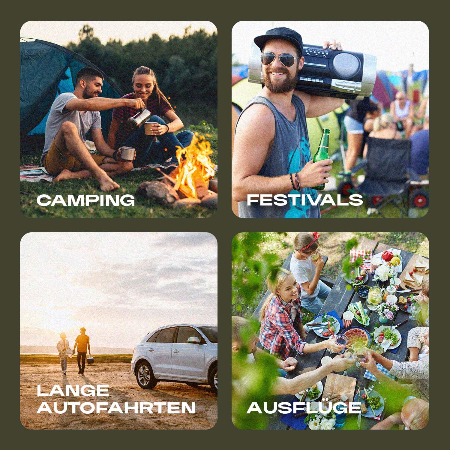 Elektrische Kühlbox Kompressor Gefrierbox -20°C 50L 12V 230V Camping Auto