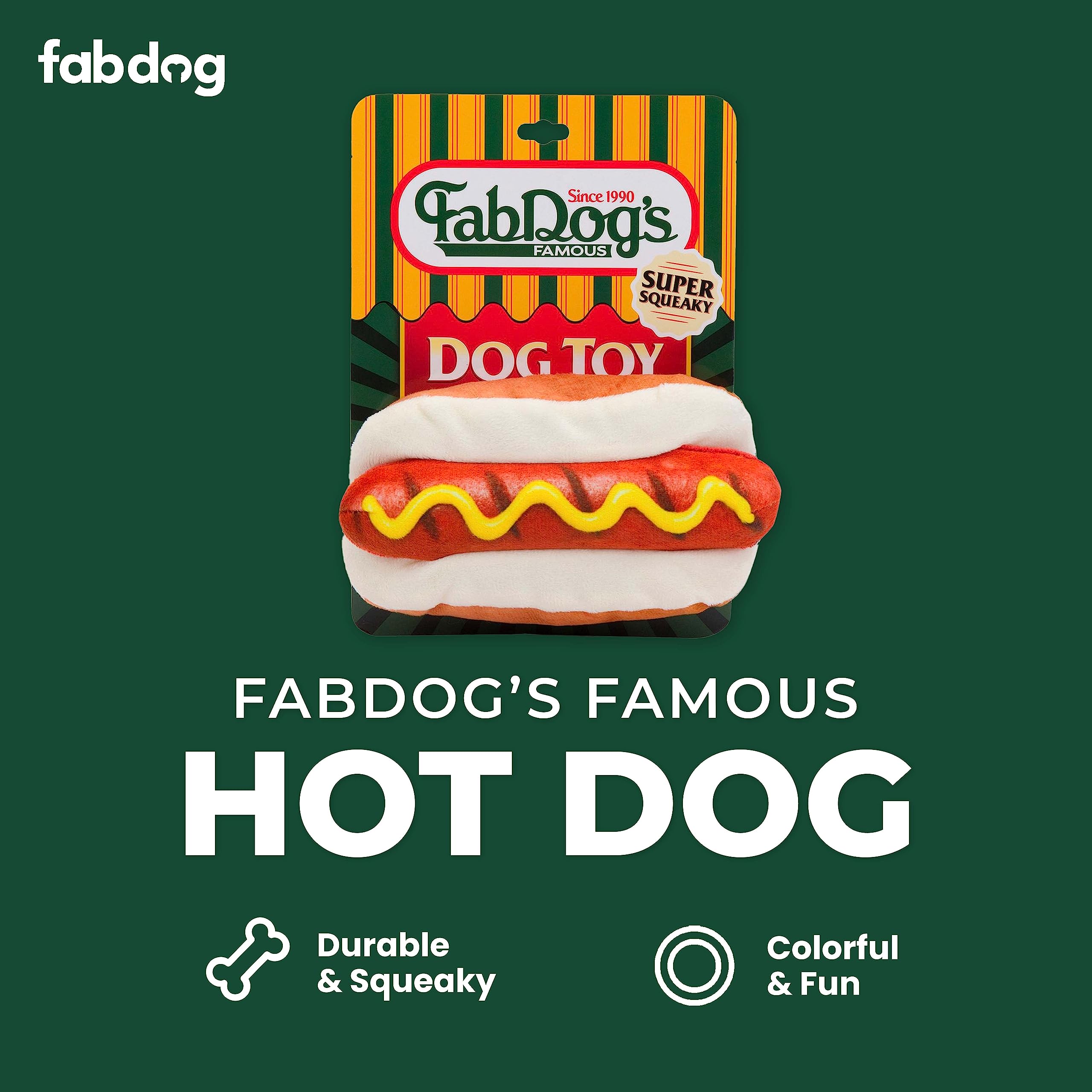 Peluche Hot Dog Nobby 20cm Con Squeaker - Giocattolo Per Cani E Cuccioli