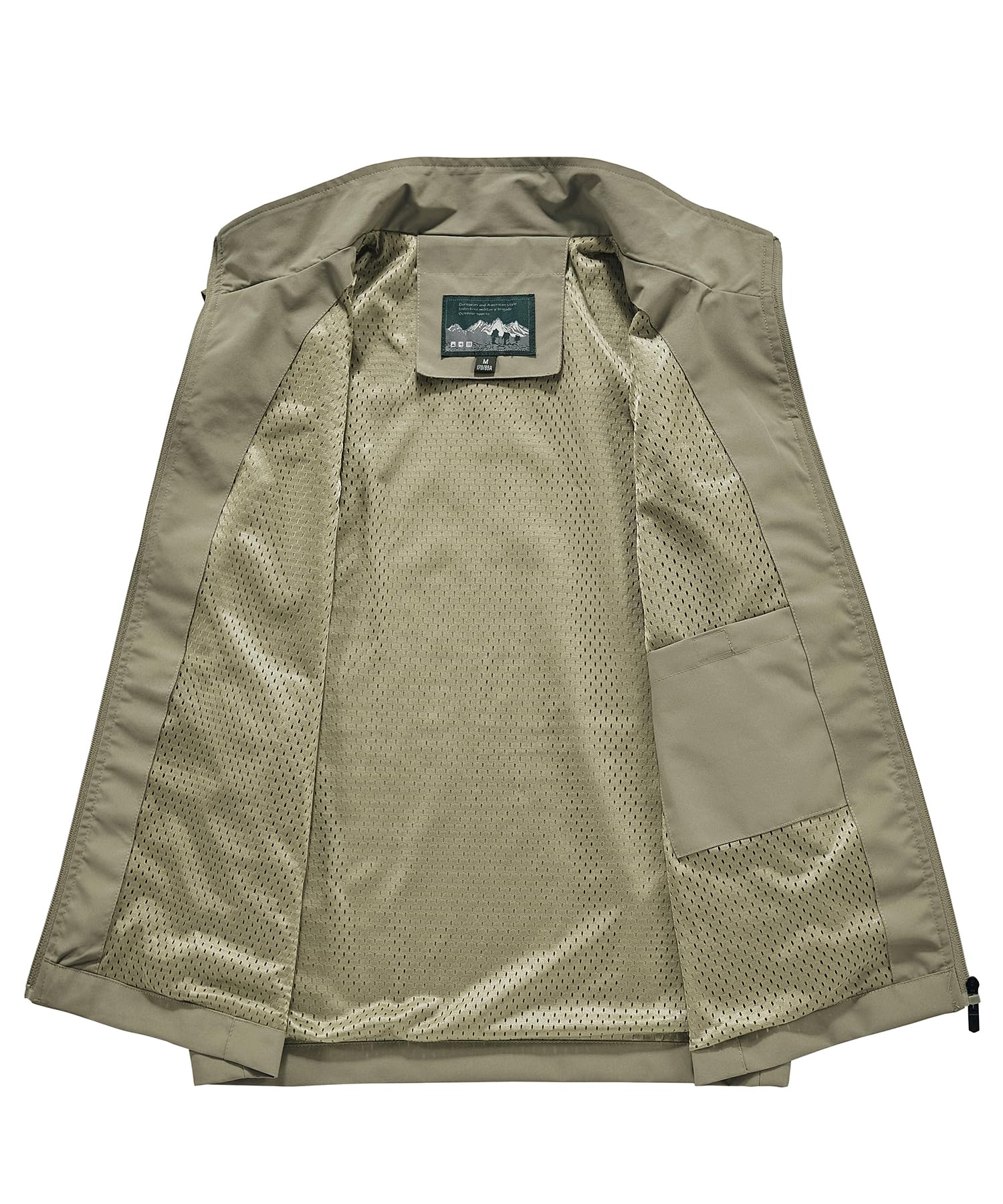Herren Outdoor Anglerweste Leicht Atmungsaktiv Multifunktionsweste Jagd Trekking Fotografie Sportweste Camping Wander Safari Weste Sommer Ärmellose Jacke